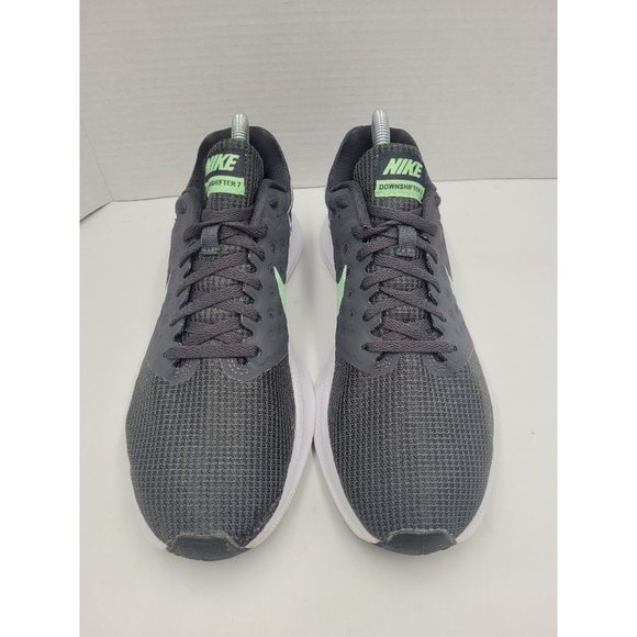 Nike Downshifter 7 Womens size 9.5 Gray w/ Turquoise Check Comfort Running Shoes - Picture 3 of 12